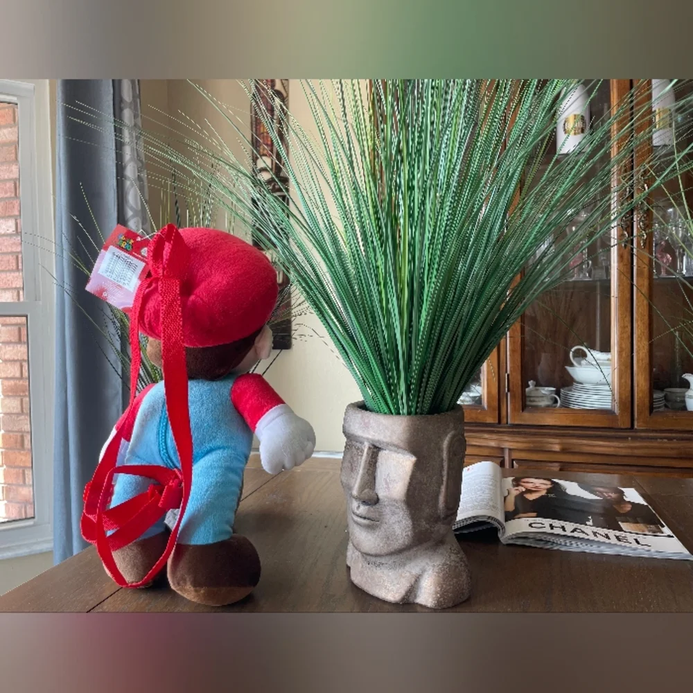 Nintendo Super Mario 🔥 Plush Large 20" Backpack Bag NWT - Picture 8 of 8